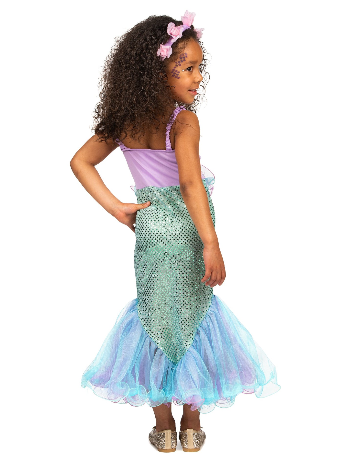 Стоени момиче сирена маскировка