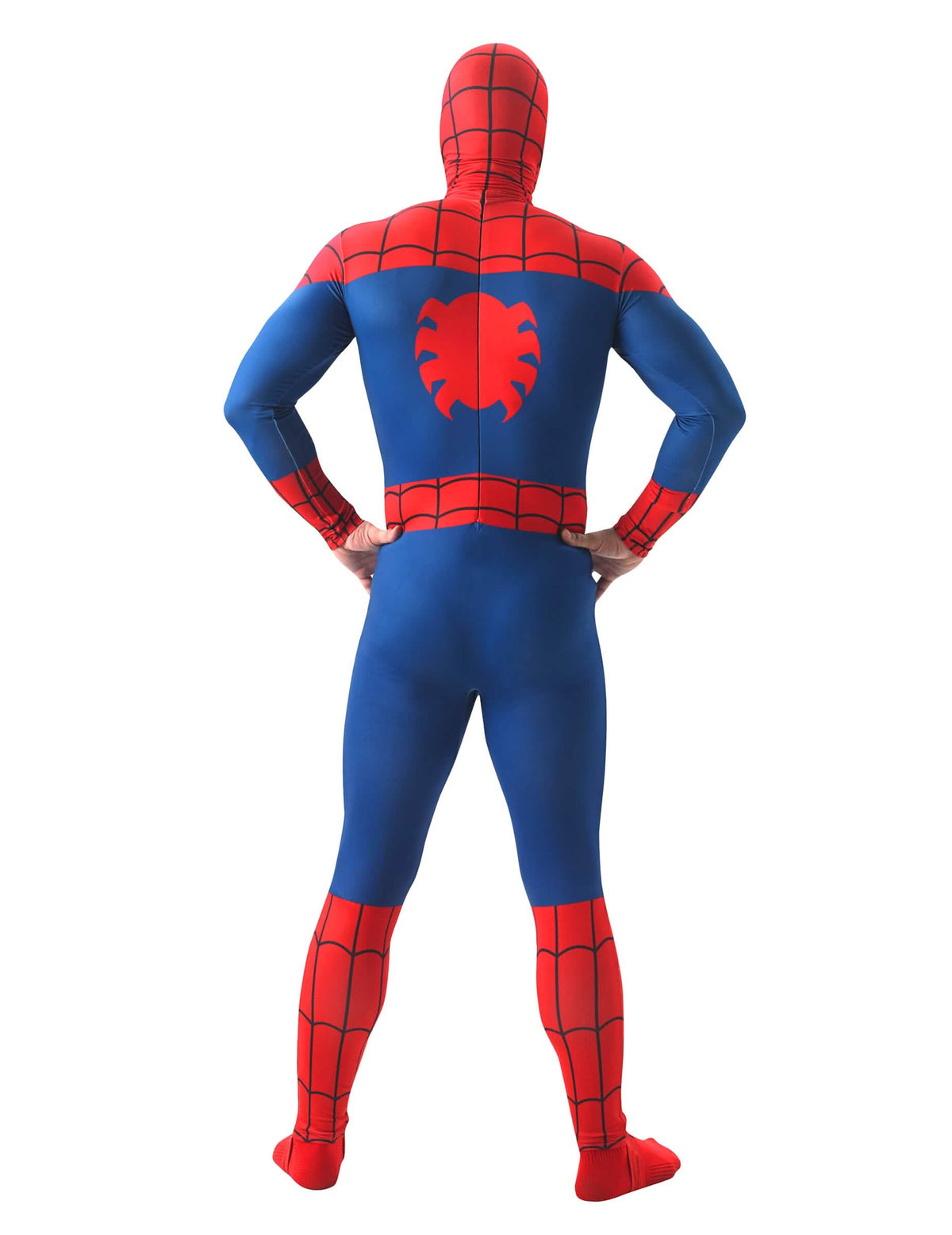 Изглед отзад на костюма Spider-Man™ за възрастен