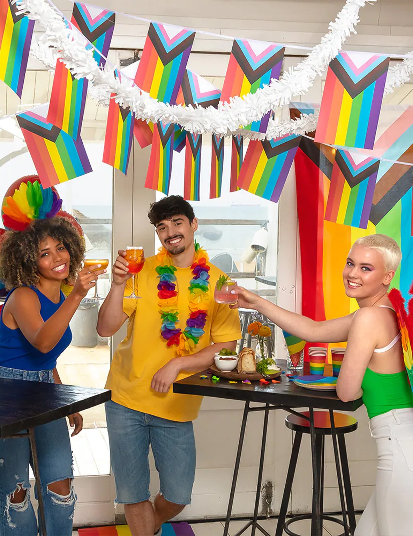 LGBTQ+ Rainbow Flag 90 x 150 cm