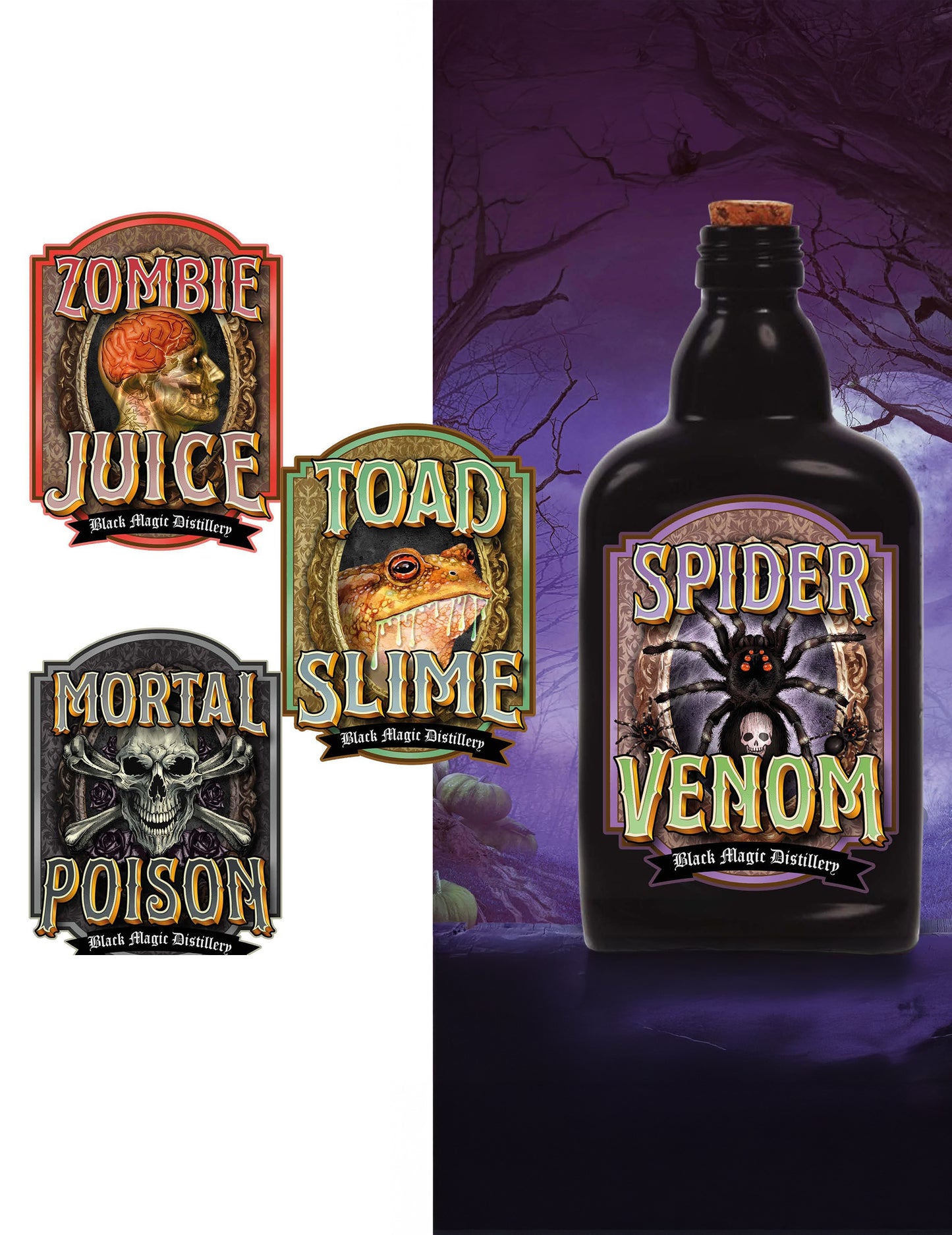 Етикет за отрова 9 x 11 cm