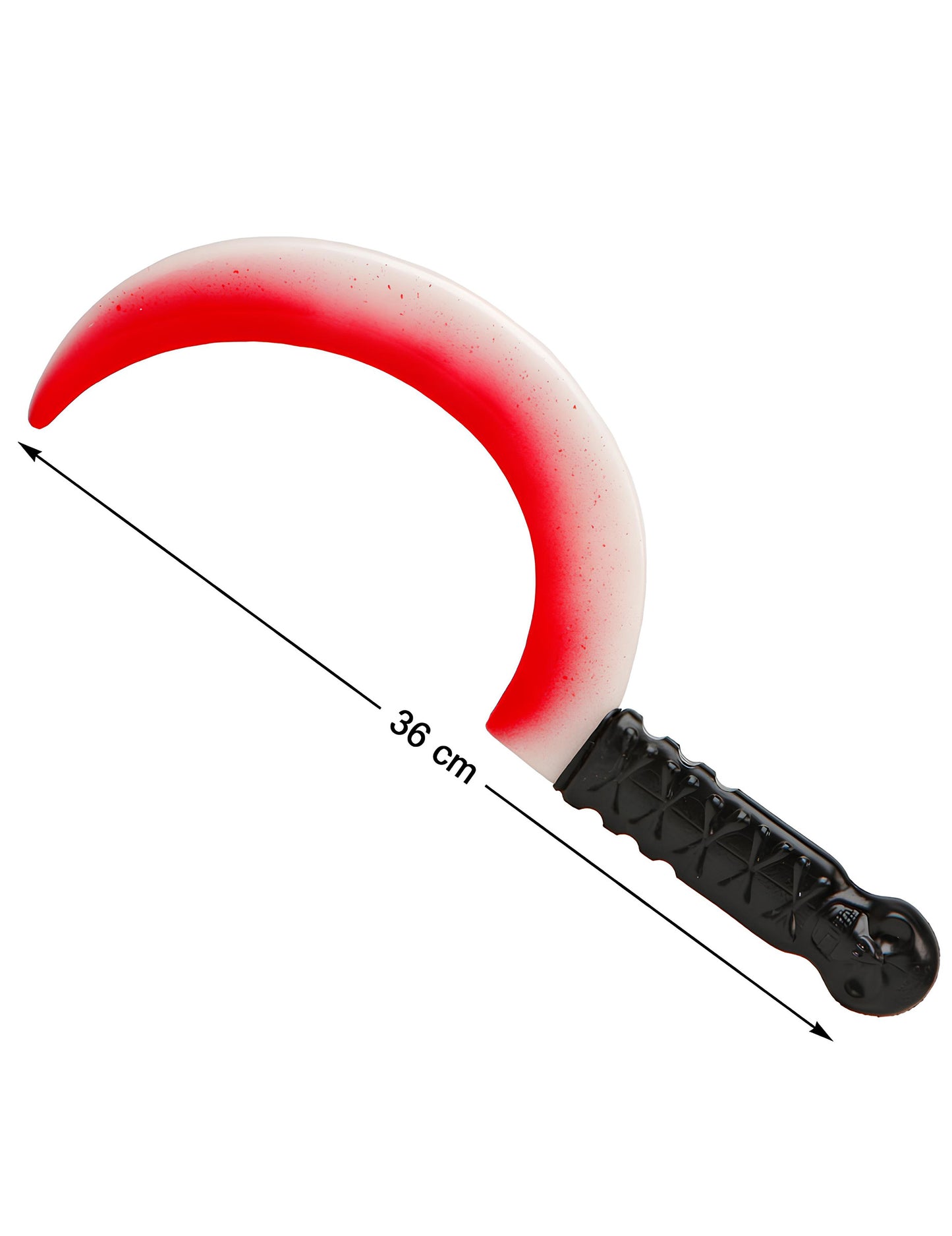 Фосфоресцентна окървавена сърп 36 cm