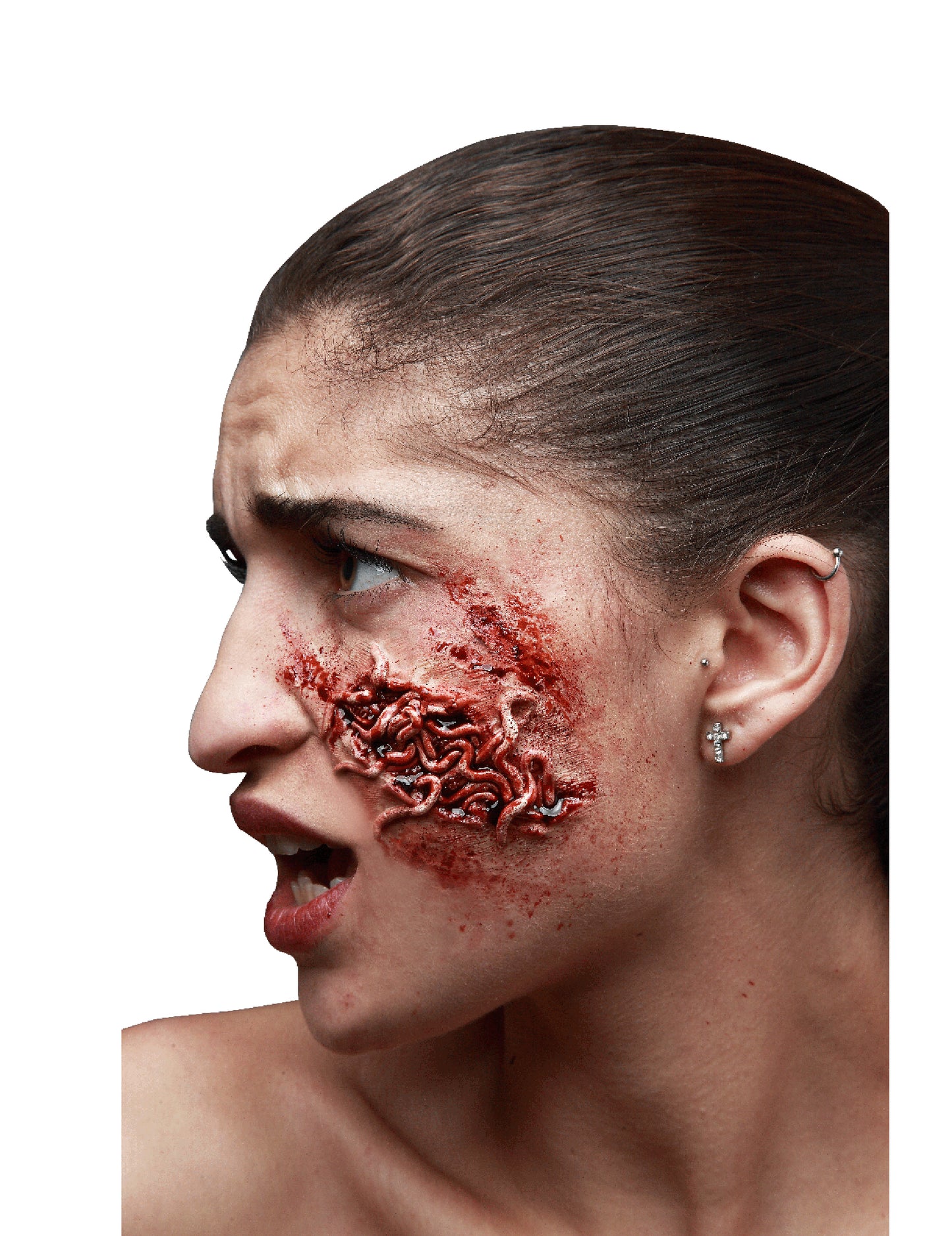 Фалшиво нараняване на инвазия на Хелоуин за възрастни