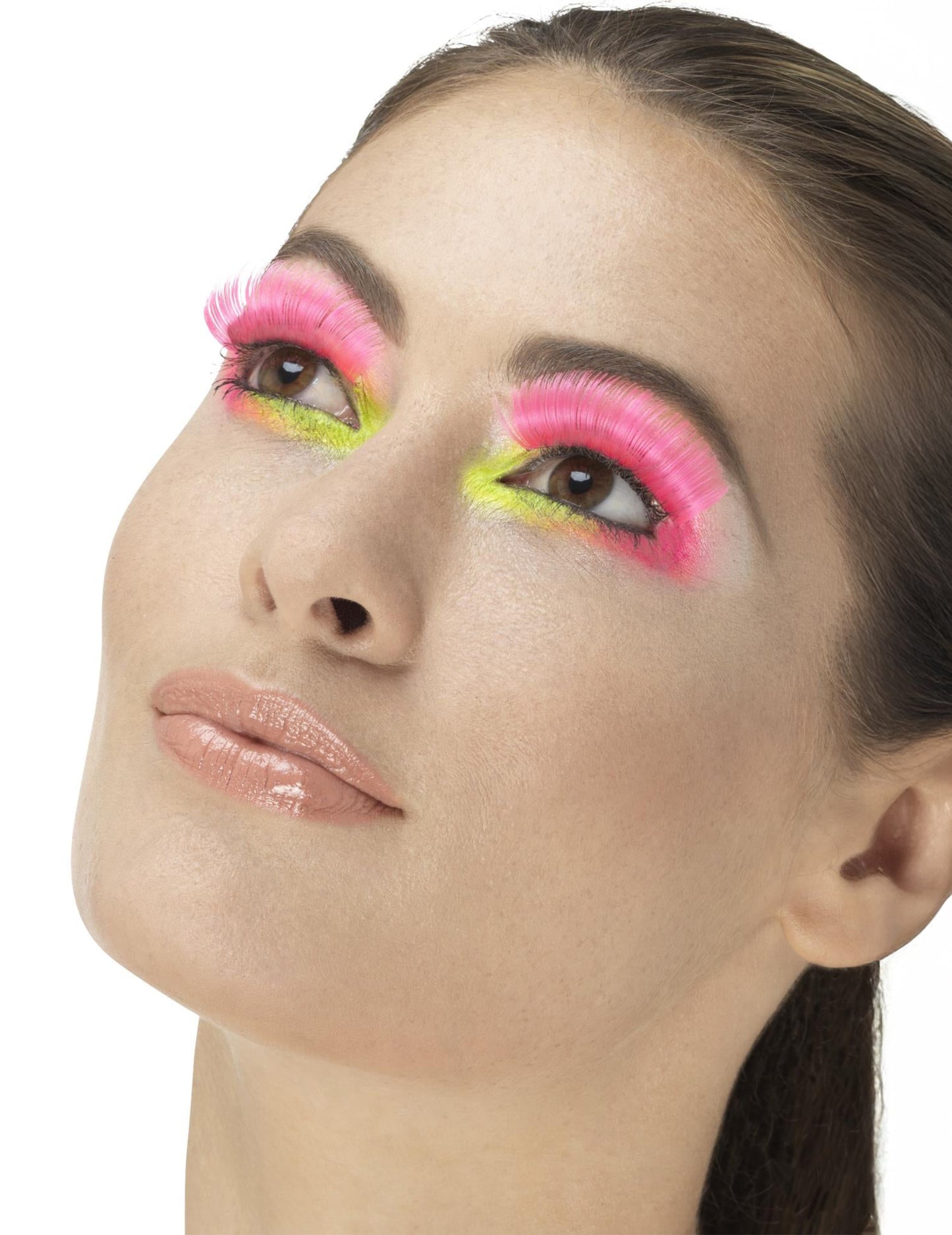 Дълги фалшиви розови мигли за възрастни