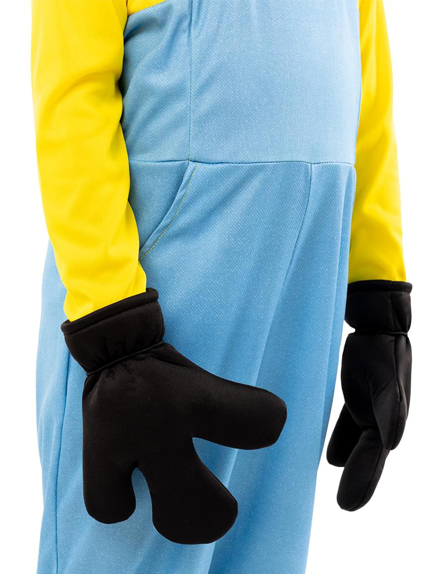 Gros plan des gants de Minions™ pour enfant