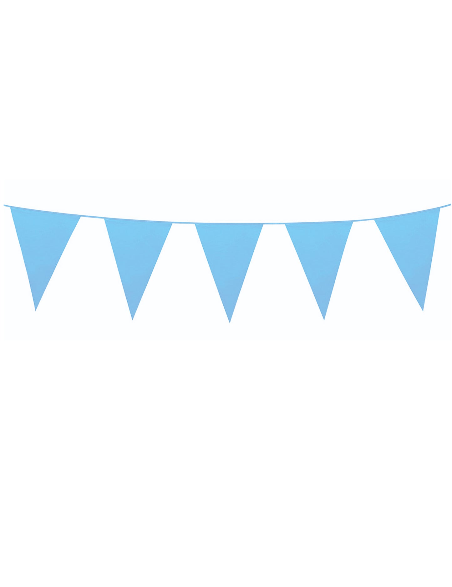 Гирлянда с мини сини флагчета 3 м