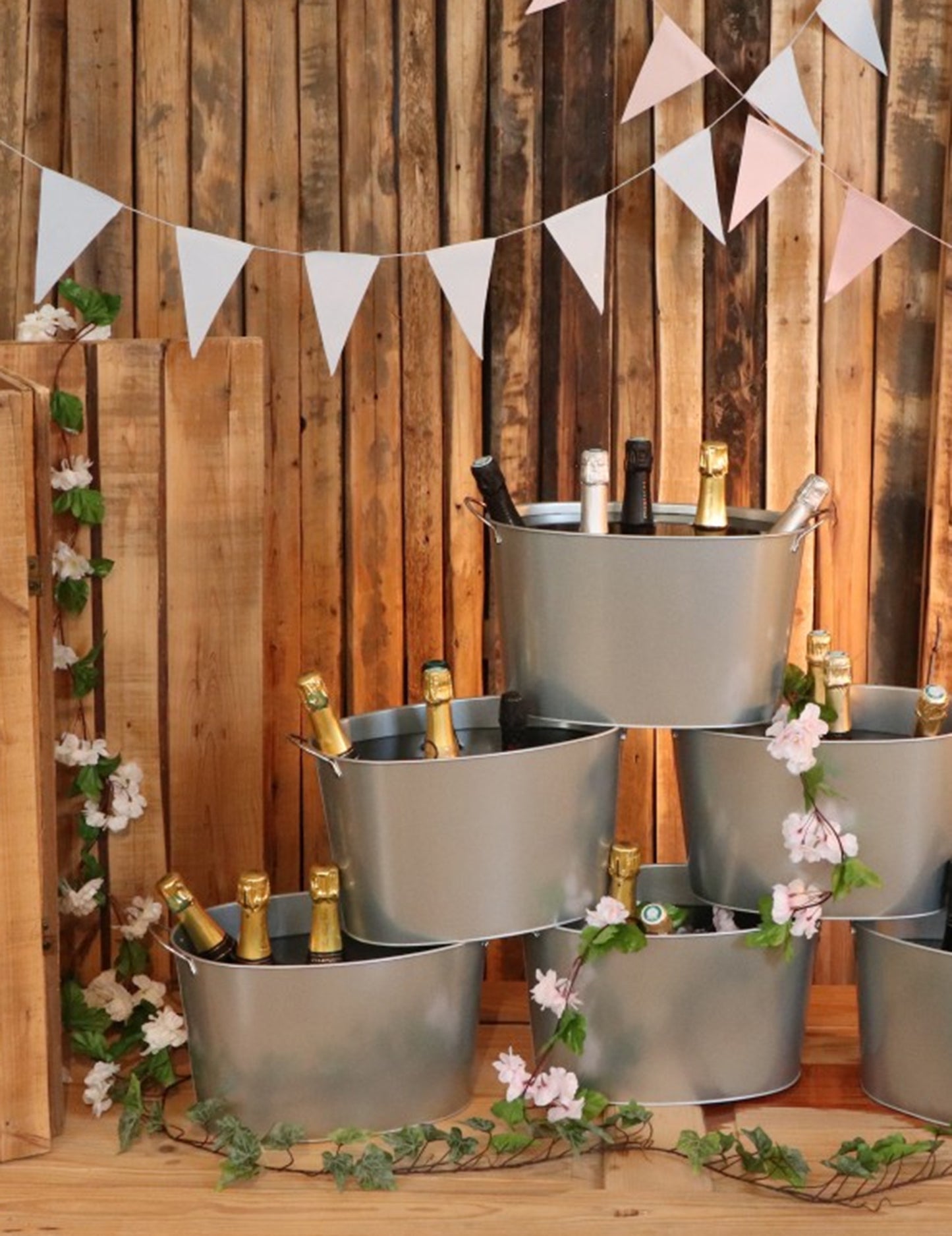 Гирлянда от розов черешов цвят 220 cm сватбени декорации