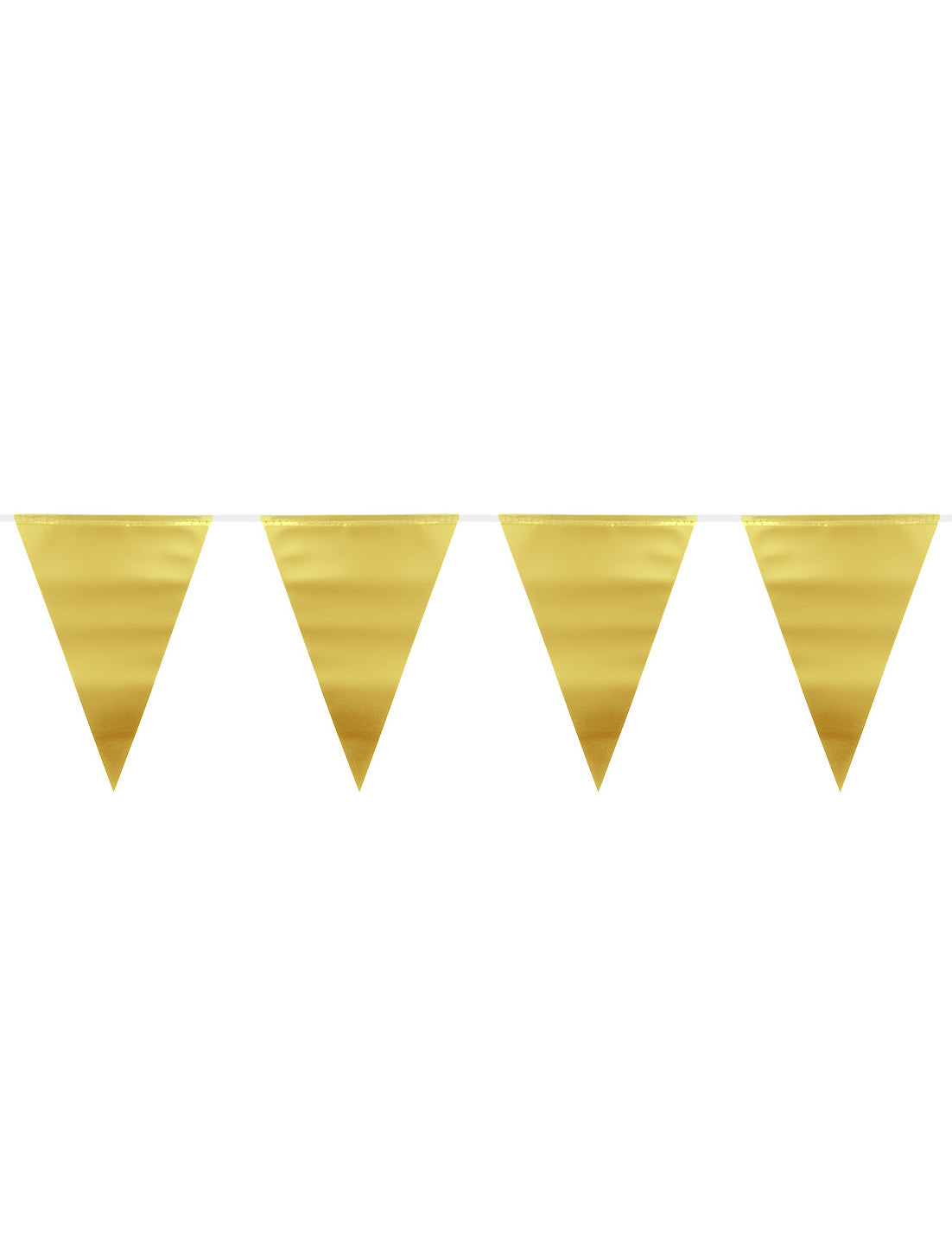 Златен метален златна гирлянда 6 m