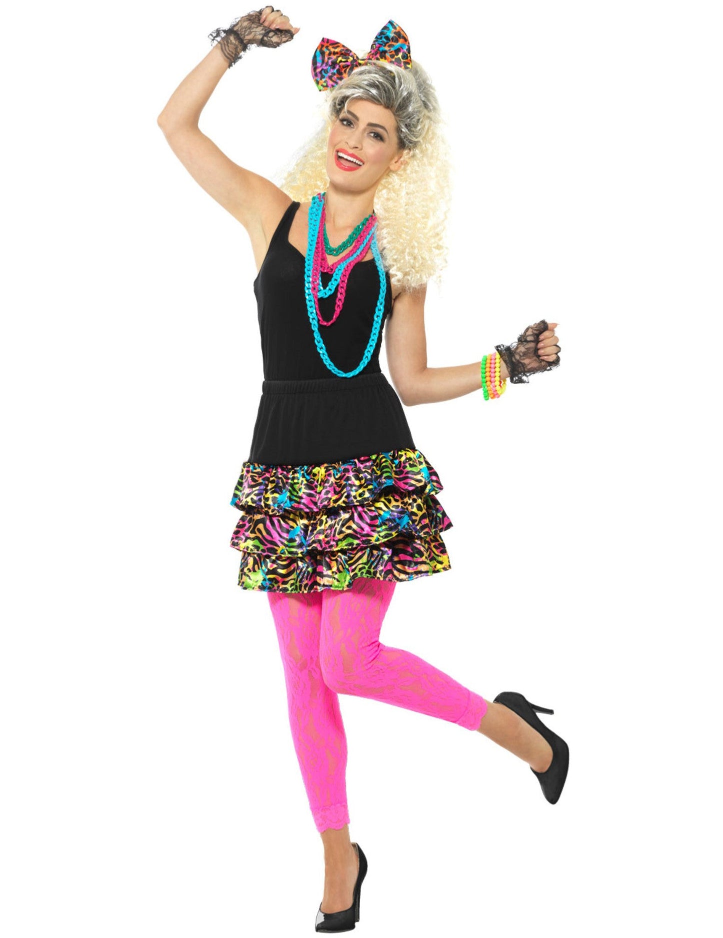 80 -те Kit Fluo Leopard Woman