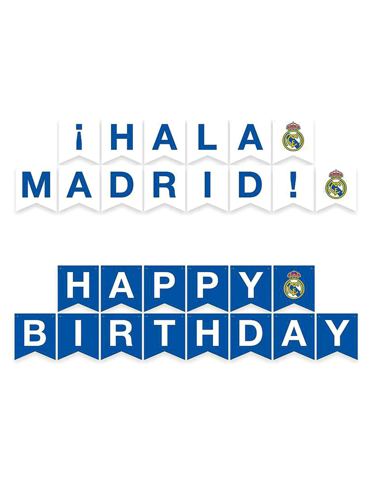 К-т за рожден ден Real Madrid CF 44 части