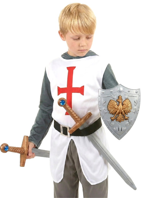 Kit Shield и 2 пластмасови меча за деца