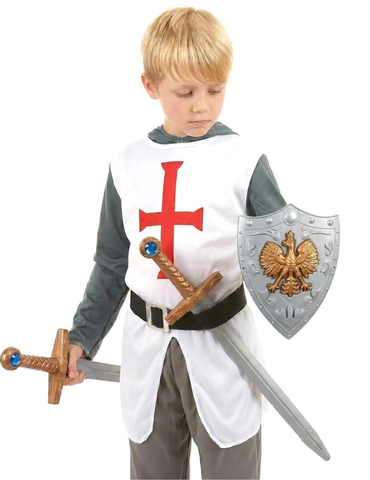 Kit Shield и 2 пластмасови меча за деца