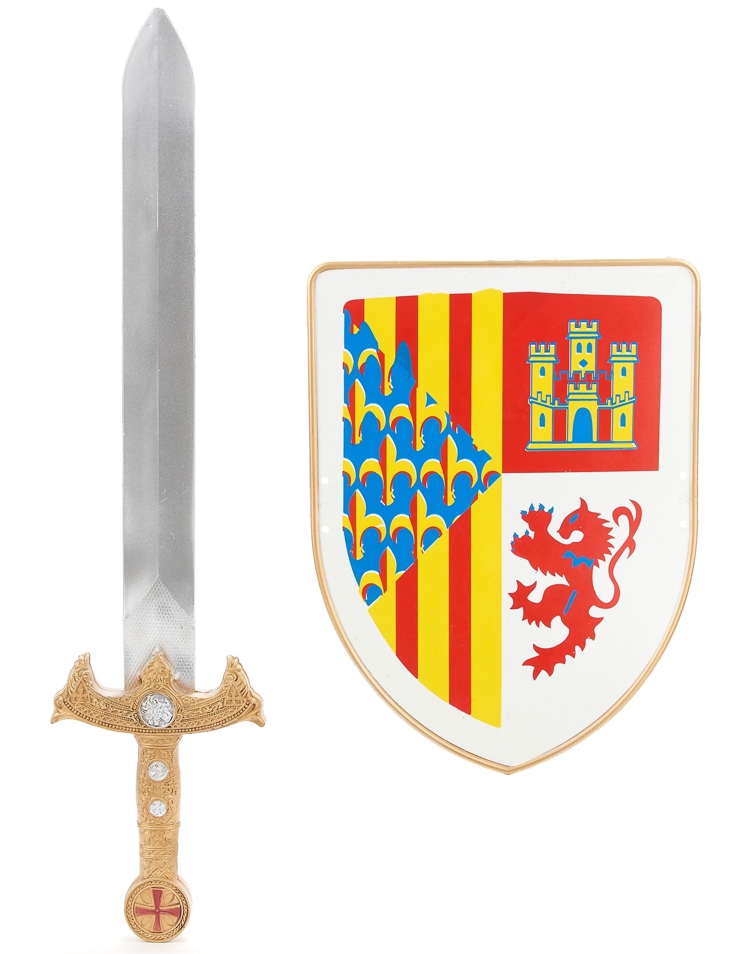 Shield Kit и пластмасов рицар за деца