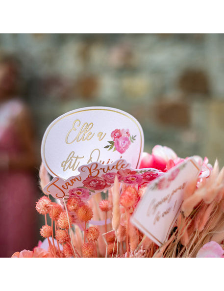 Photobooth Kit 12 Evjf Fleuri аксесоари