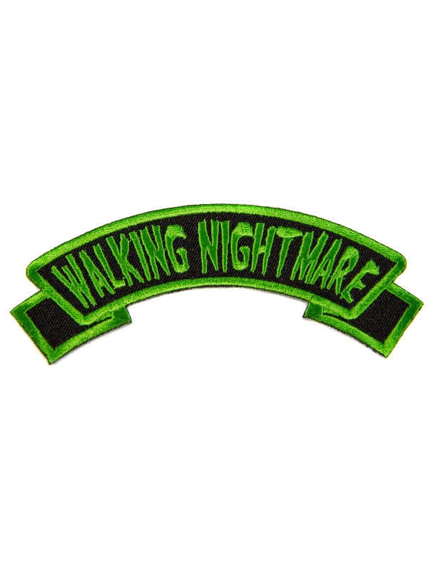 Зелен и черен ходещ кошмарен пластир