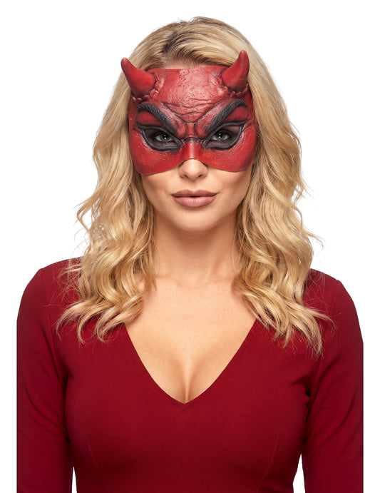 Loup en latex démon adulte