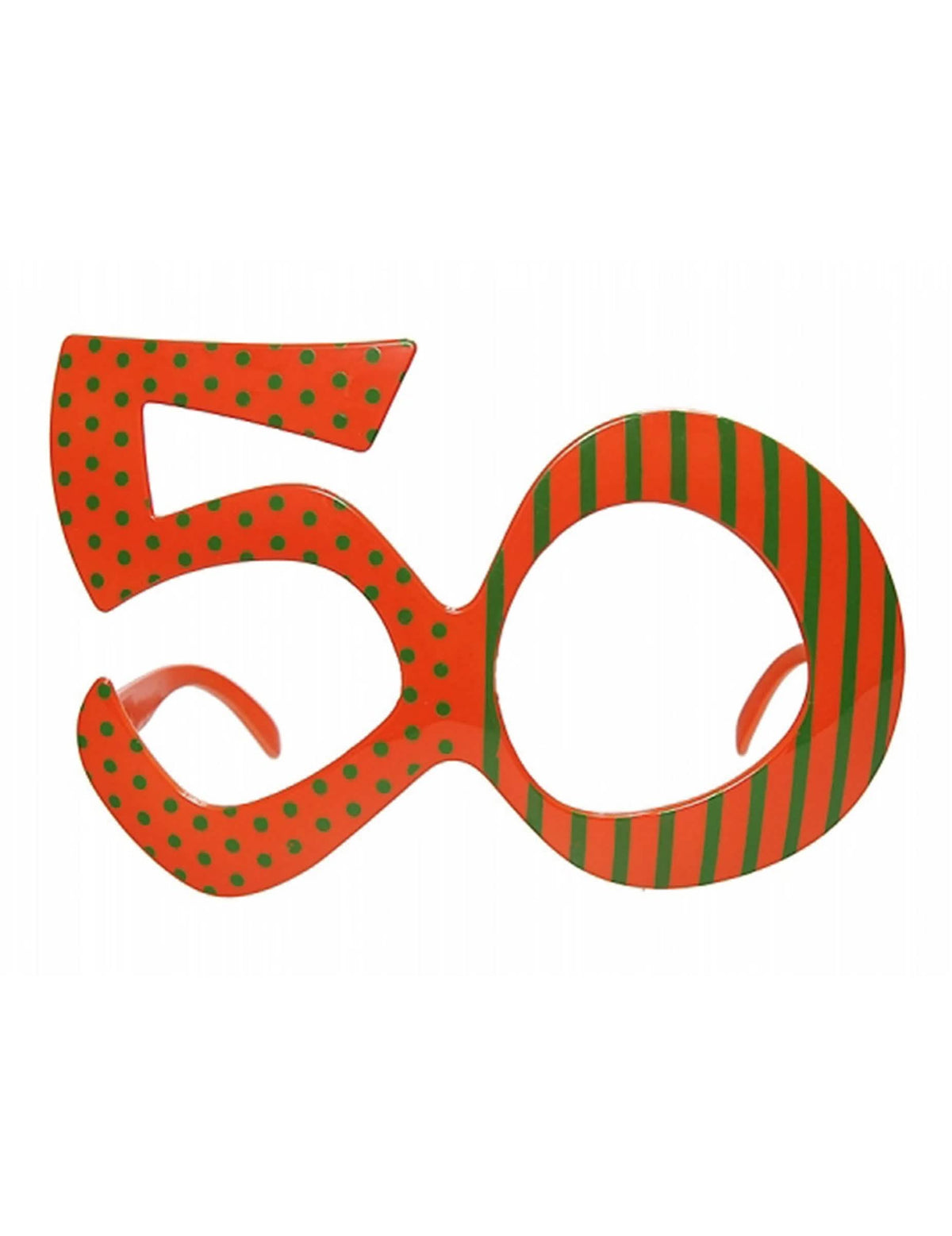 Изглед отпред на очила възраст 50