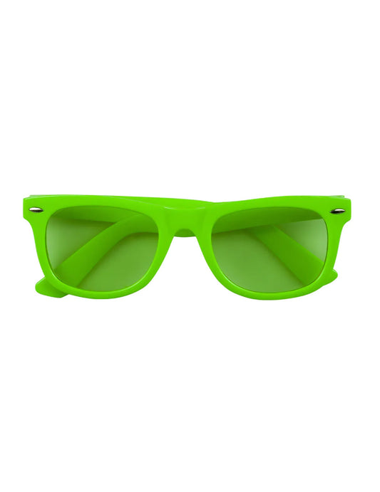 Vue de face des lunettes 80's