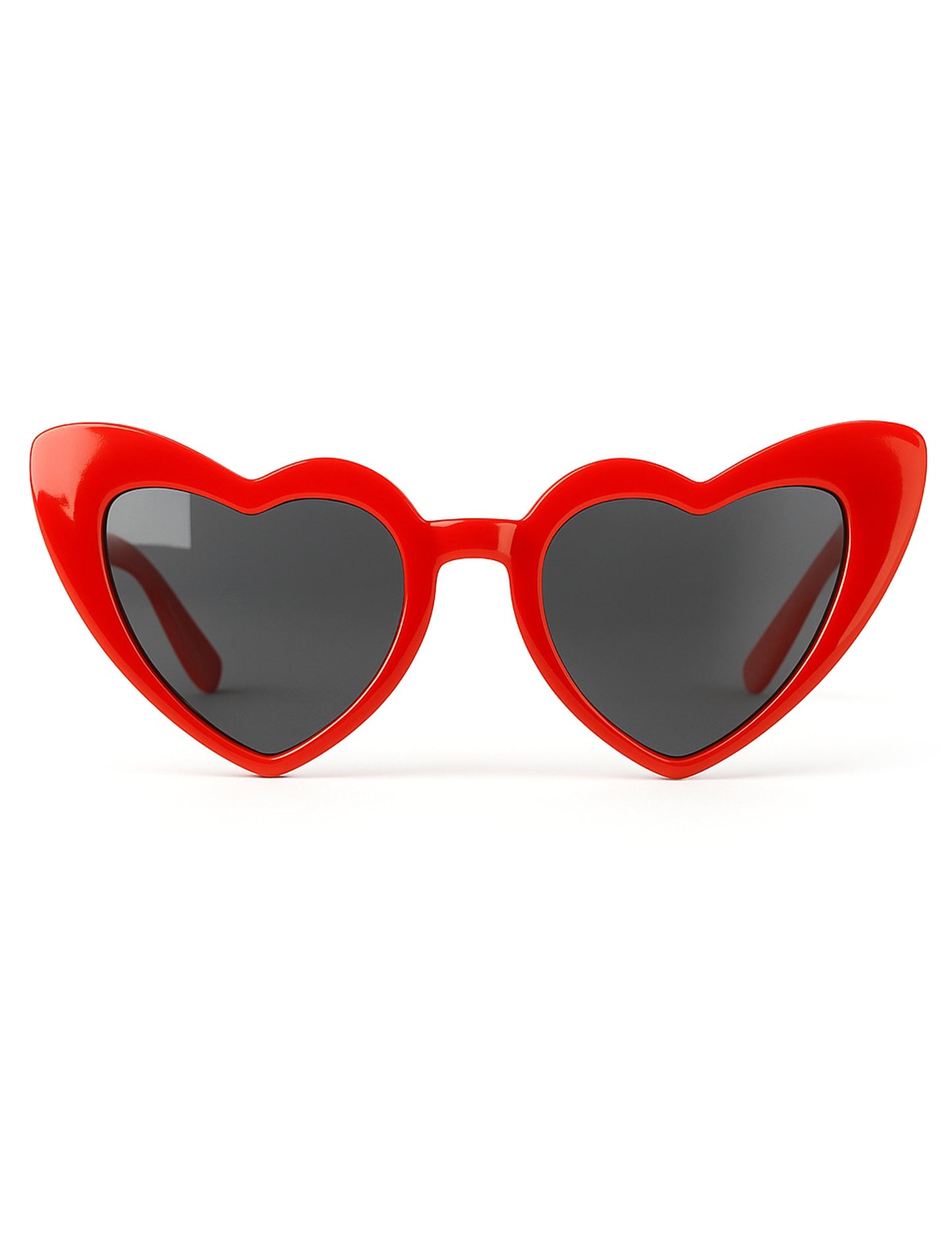 Винтидж очила с червено сърце