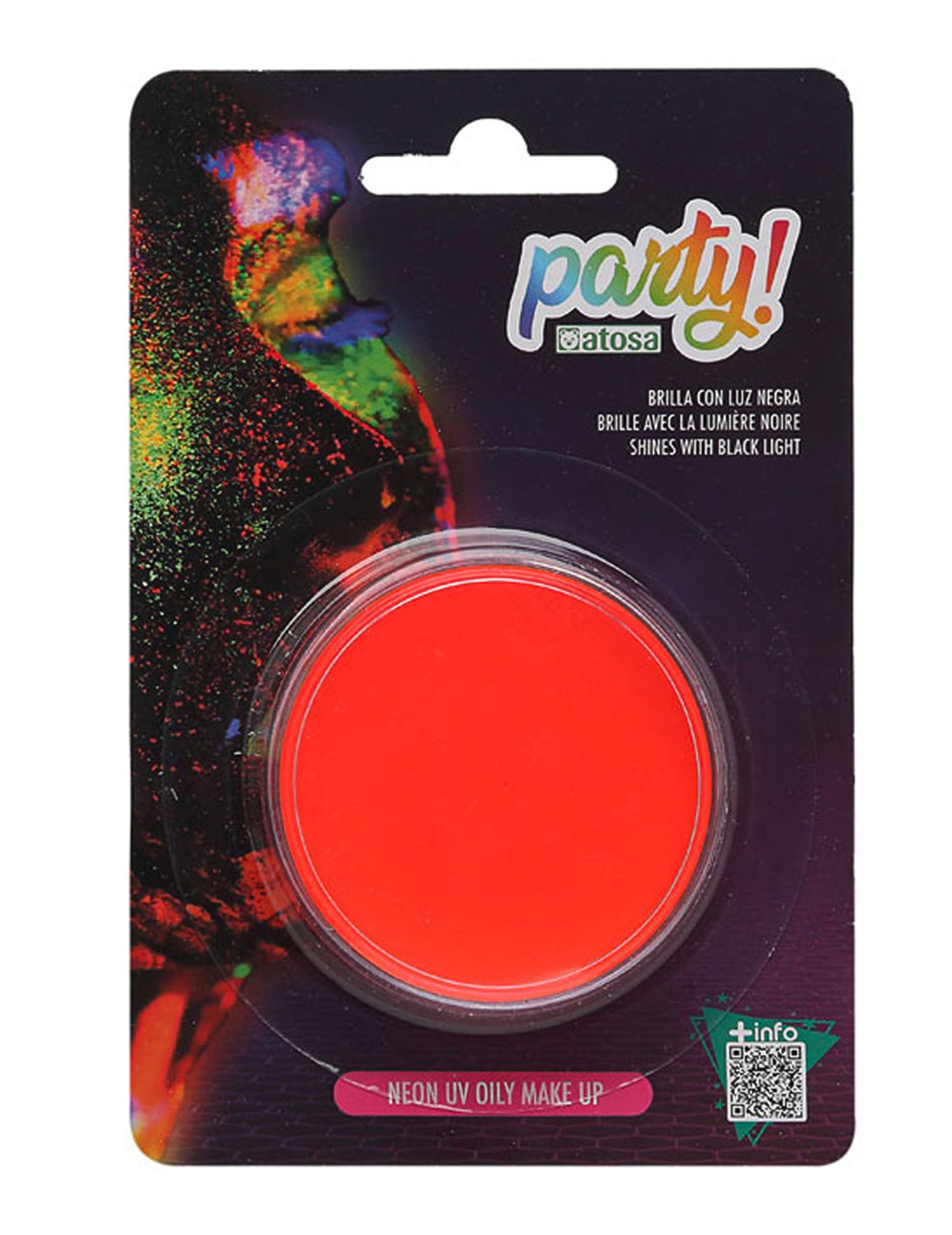 Fluo Orange Neon Makeup 7.8 G