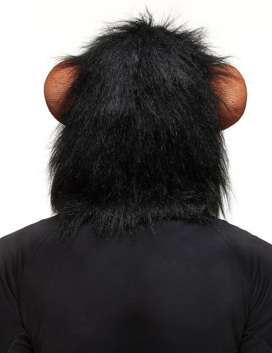 Vue de dos du masque de singe pour adulte
