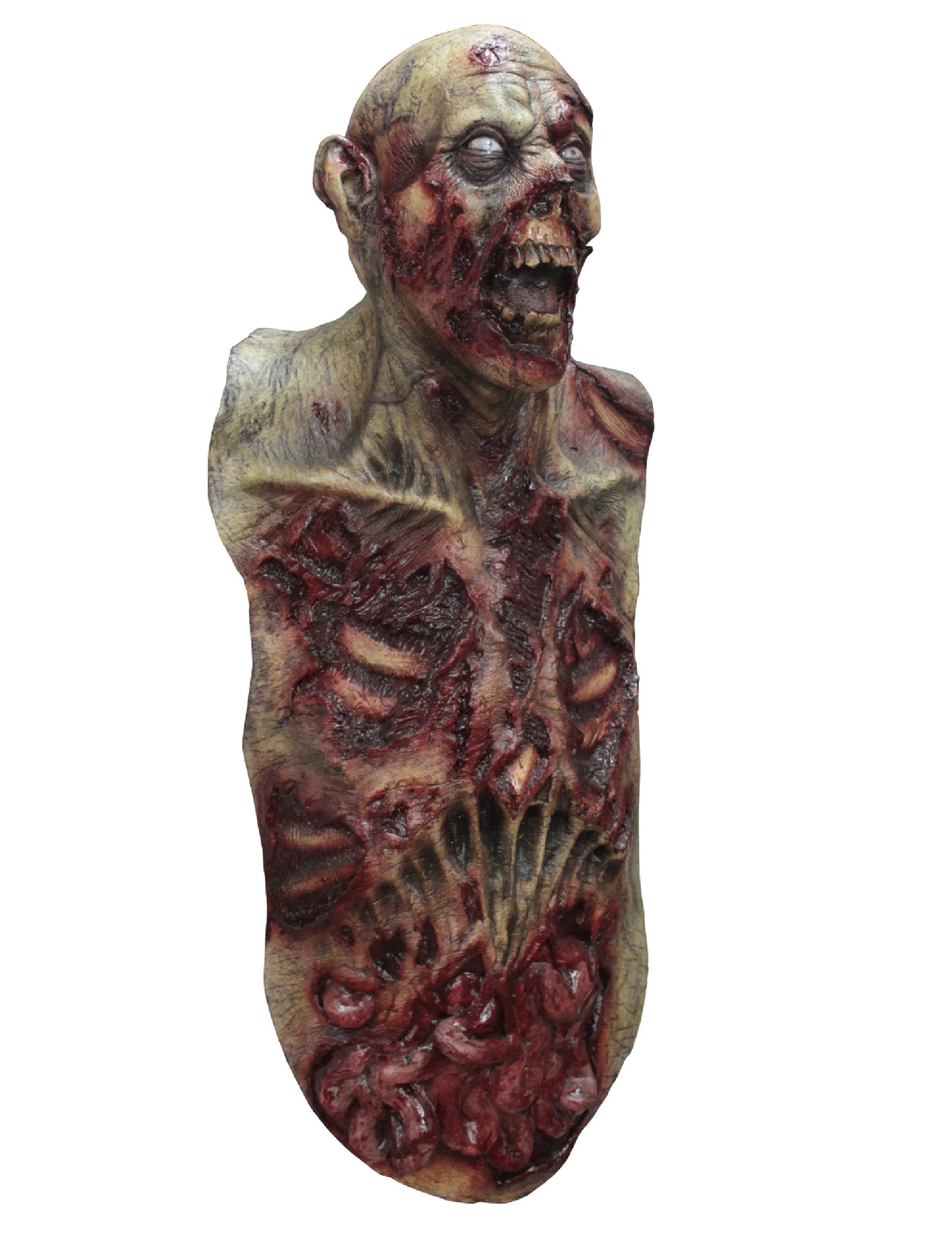 Пълна маска и бюст за зомбита за възрастни
