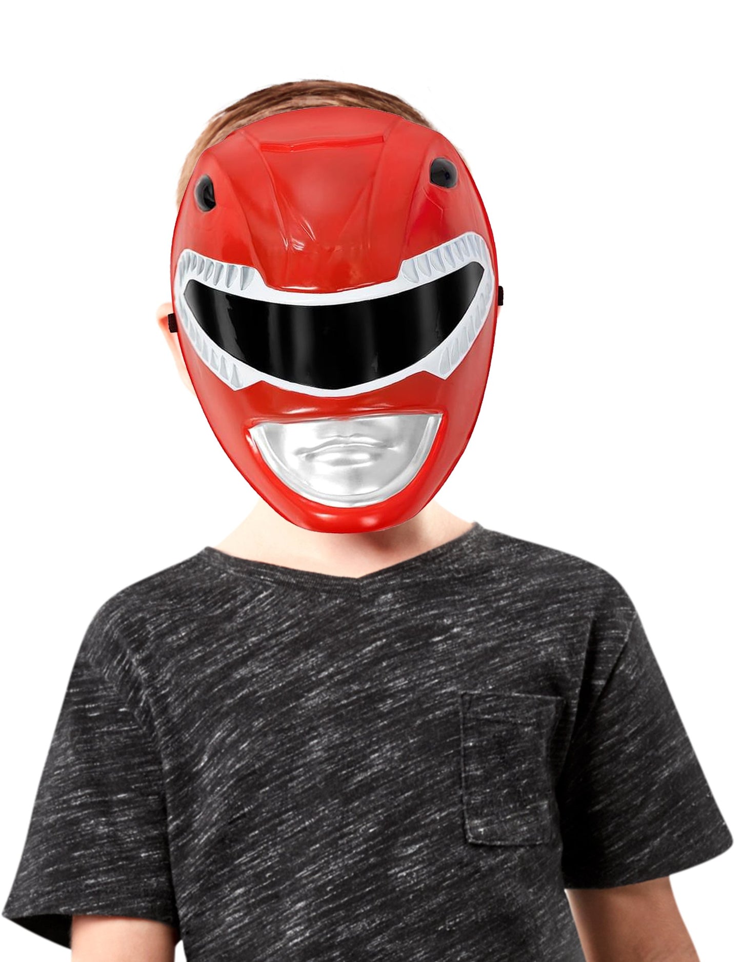 Детска червена маска Power Rangers