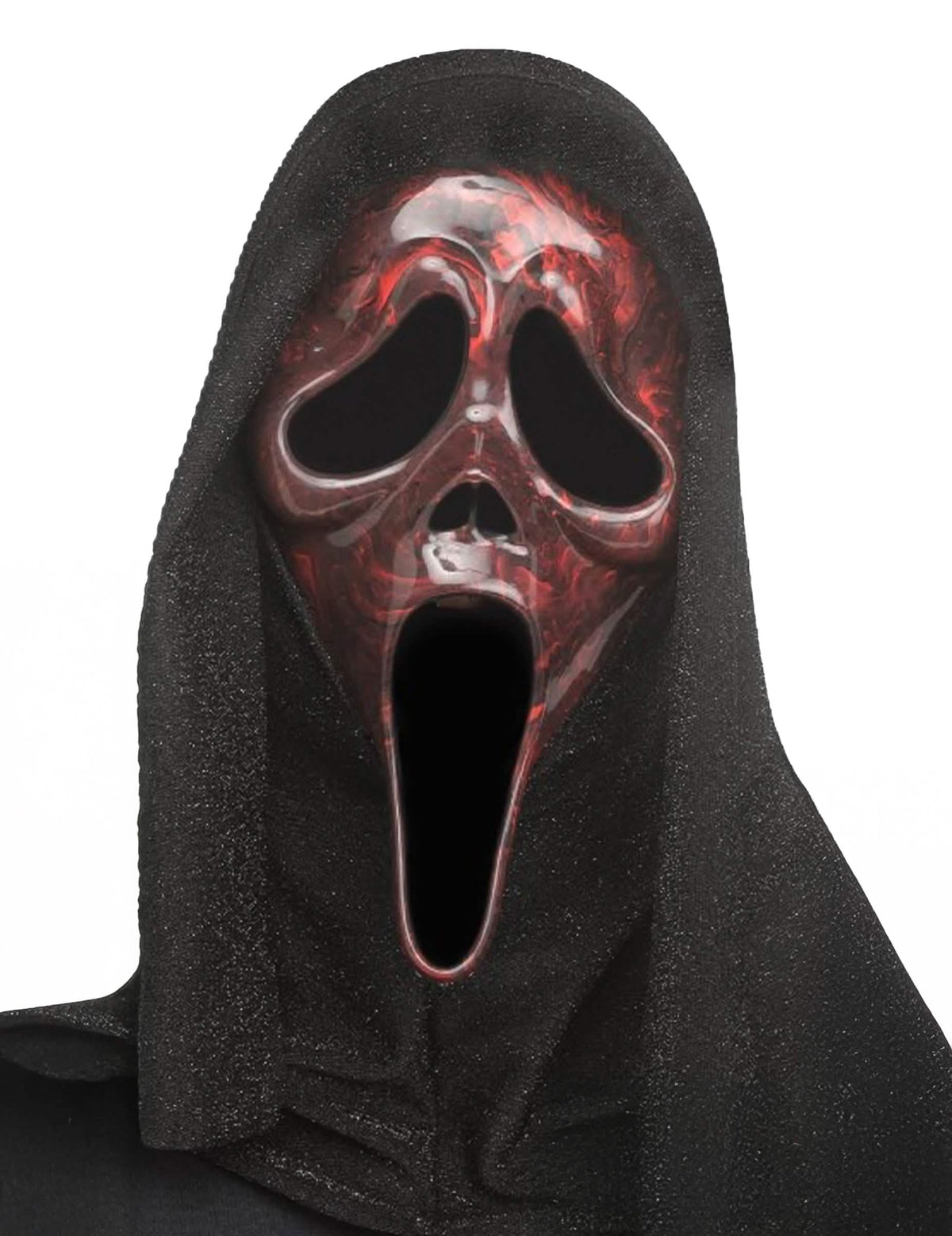 Червена мраморна маска Scream™ за възрастни