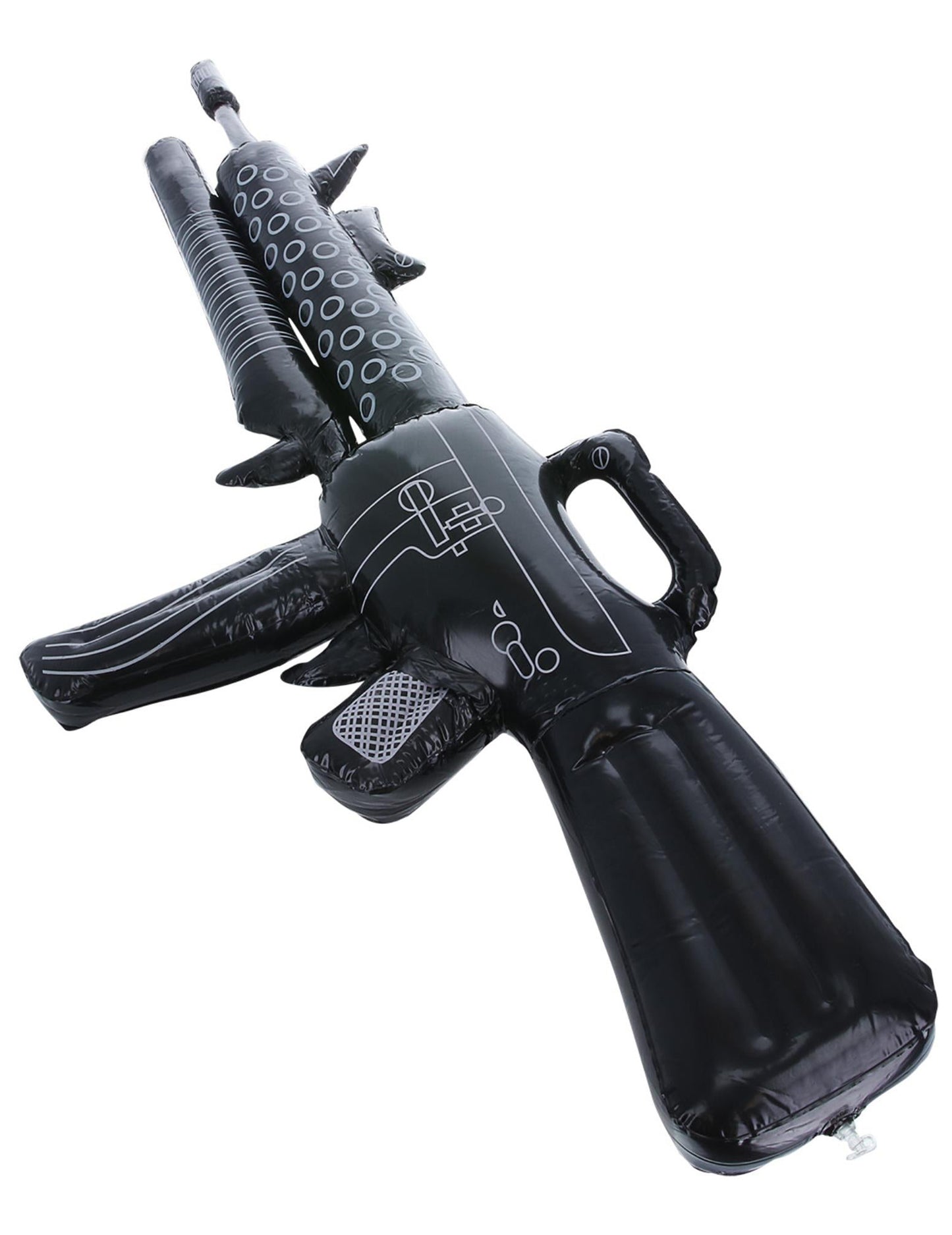 Надуваема гигантска картечница