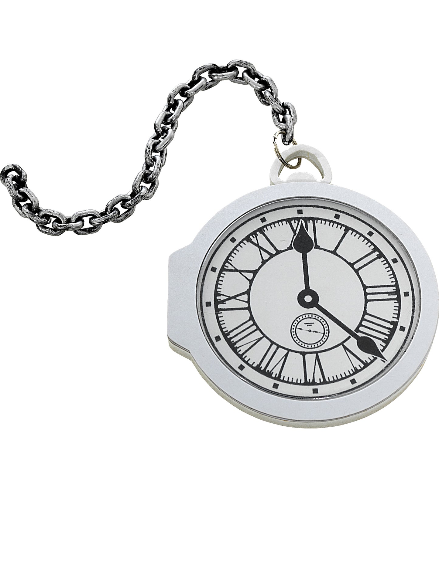 Бял джоб часовник