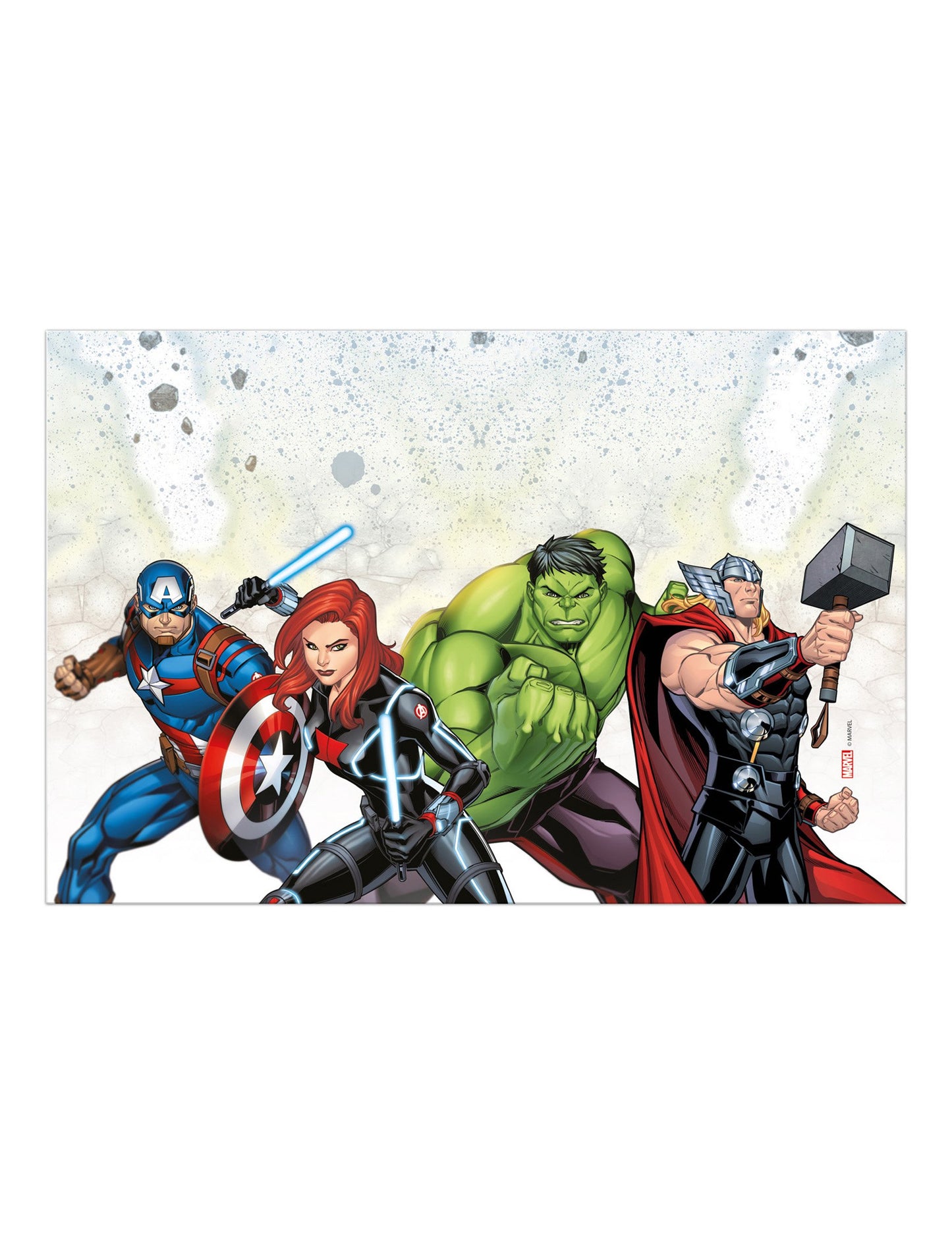 Пластмасова покривка за маса Avengers Mighty™ 120 x 180 cm