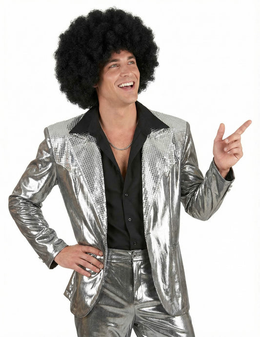 Perruque afro pour adulte noire confort