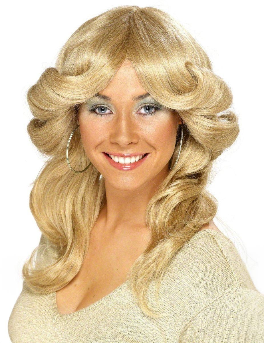 Блондинка перука от 70 -те години