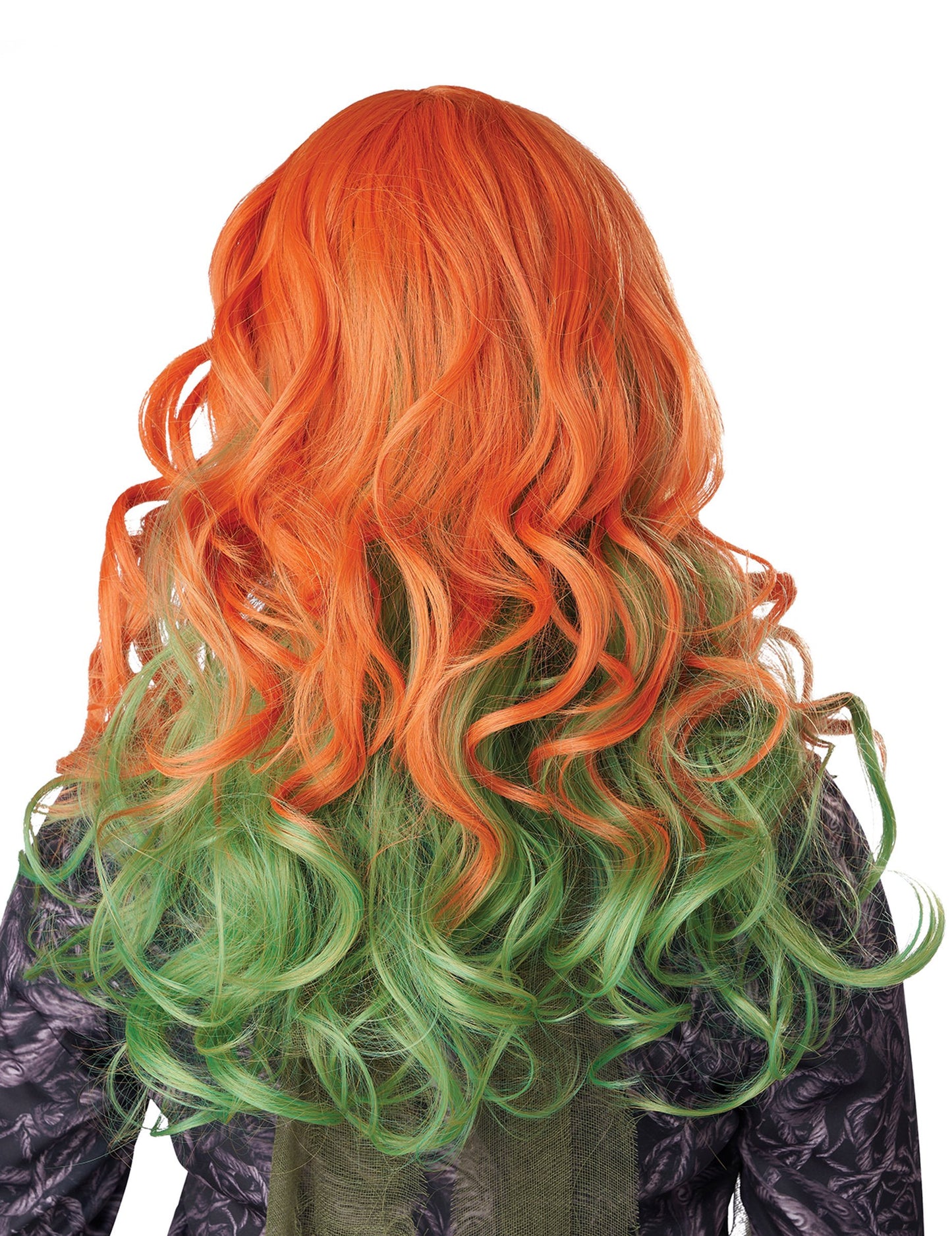 Червена и зелена жена перука