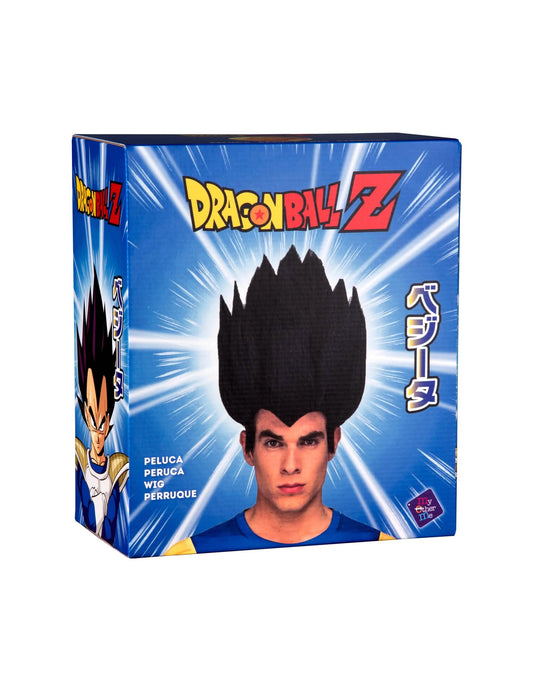 Boîte d'emballage de la perruque Vegeta Dragon Ball pour adulte