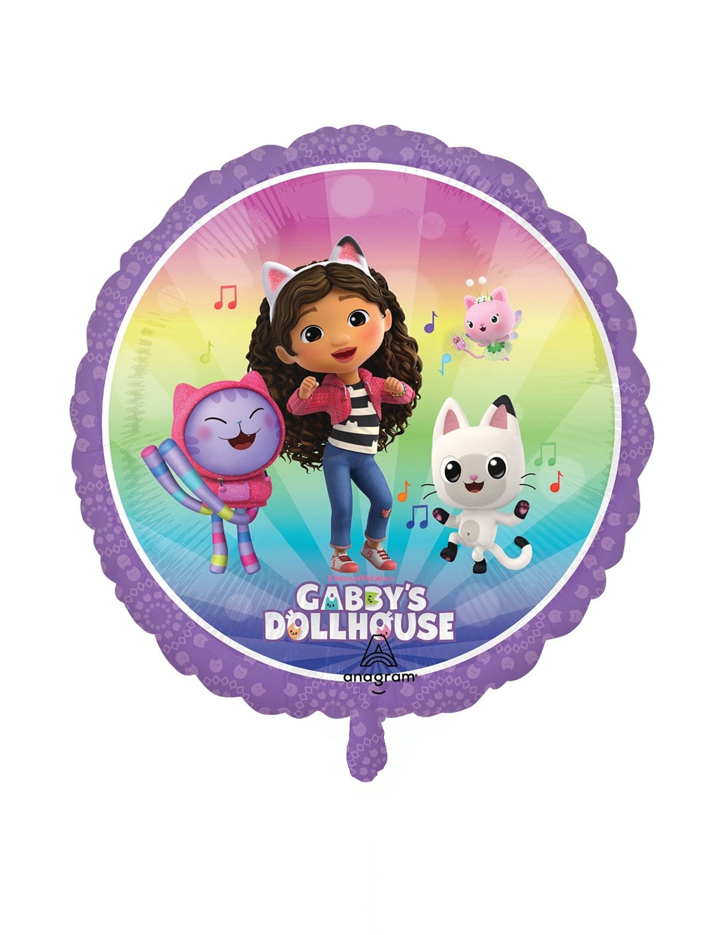 Малък алуминиев балон Габи и Magic House 22 cm