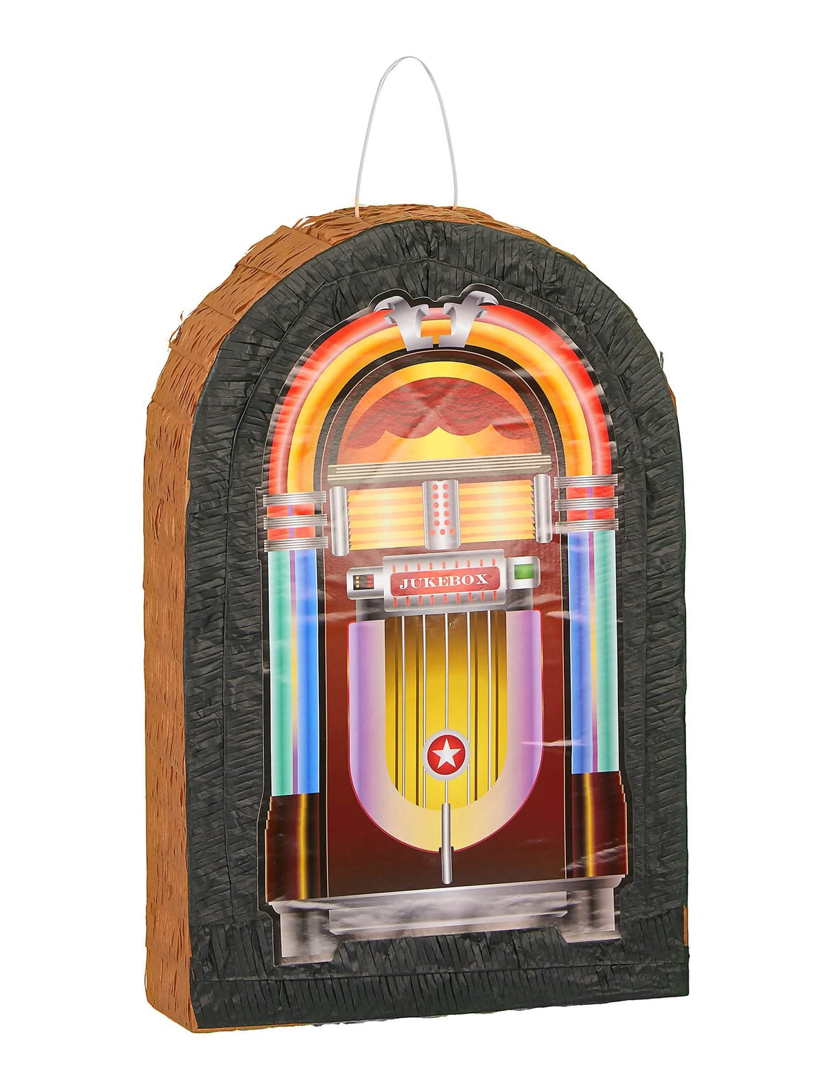Пинята jukebox за парти многоцветно и черен