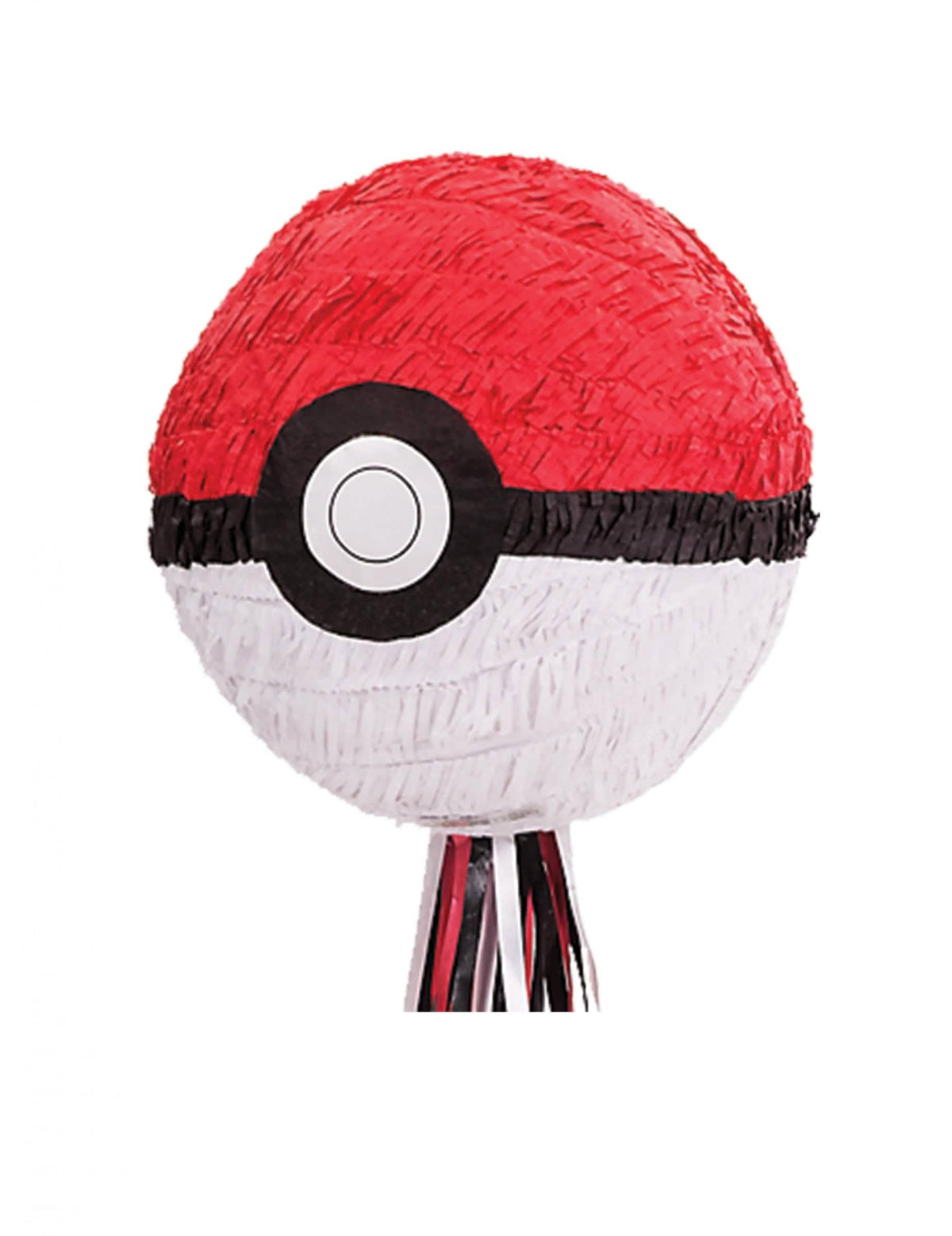 Piñata Pokéball Pokémon pour enfant rouge et blanche premium