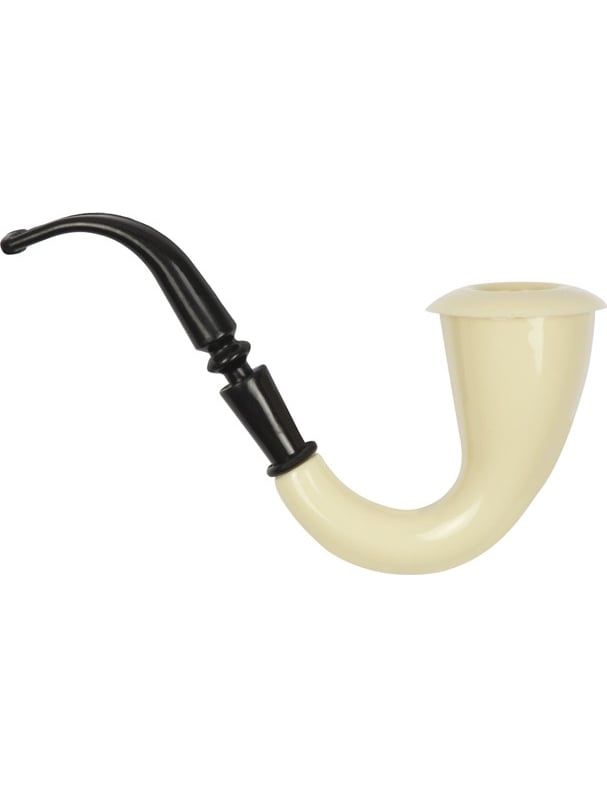 Бежова и черна детективска тръба за възрастни