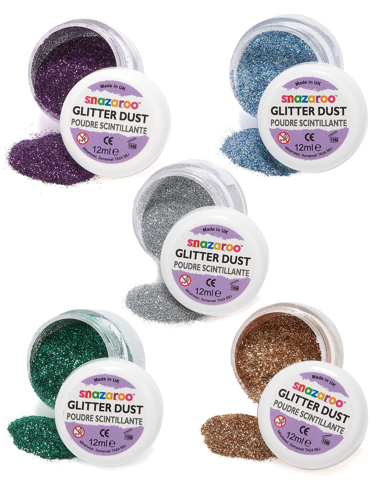 Snazaroo пенлив прах 12 ml