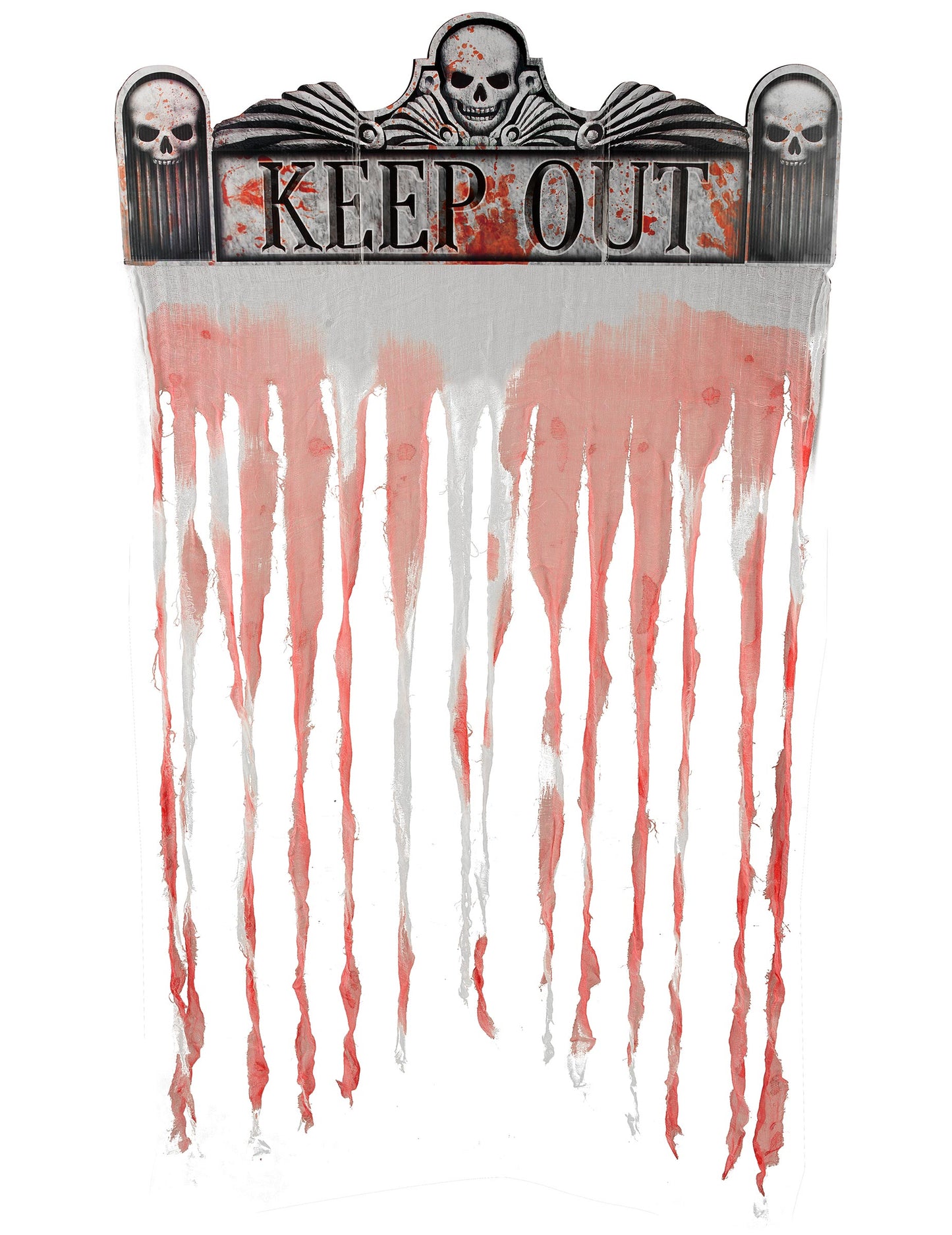 Завеса за Хелоуин на вратата 150 x 95 cm