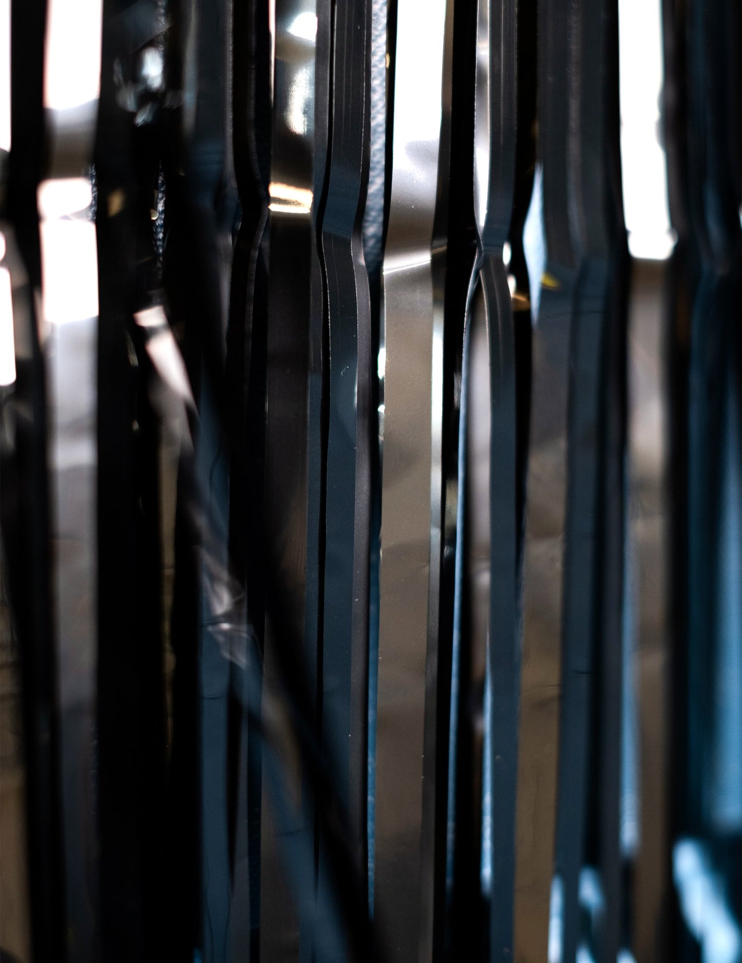 Черна сцинтилантна завеса 244 x 91 cm