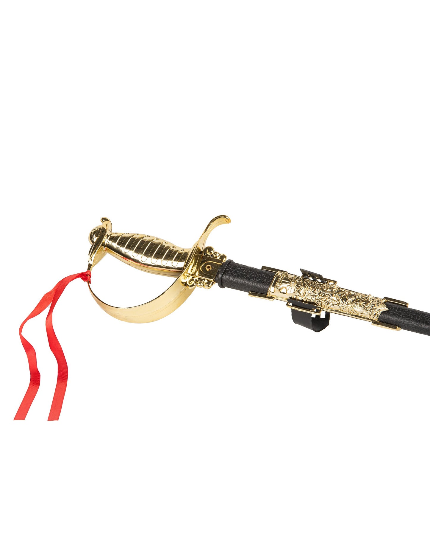 Републикански сабя Златен ръкав при възрастни пластмаса 66 см