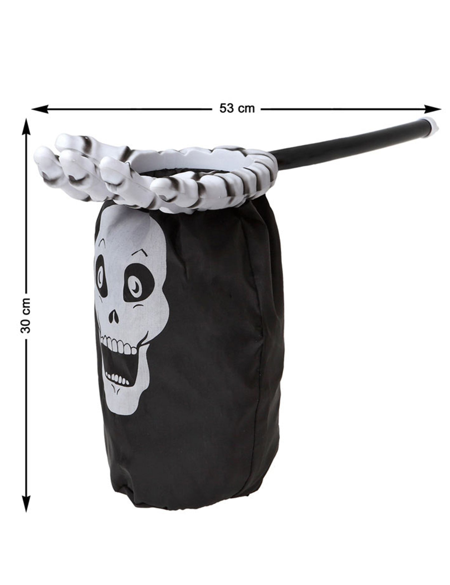 Чанта за скелет бонбони 53 х 30 см