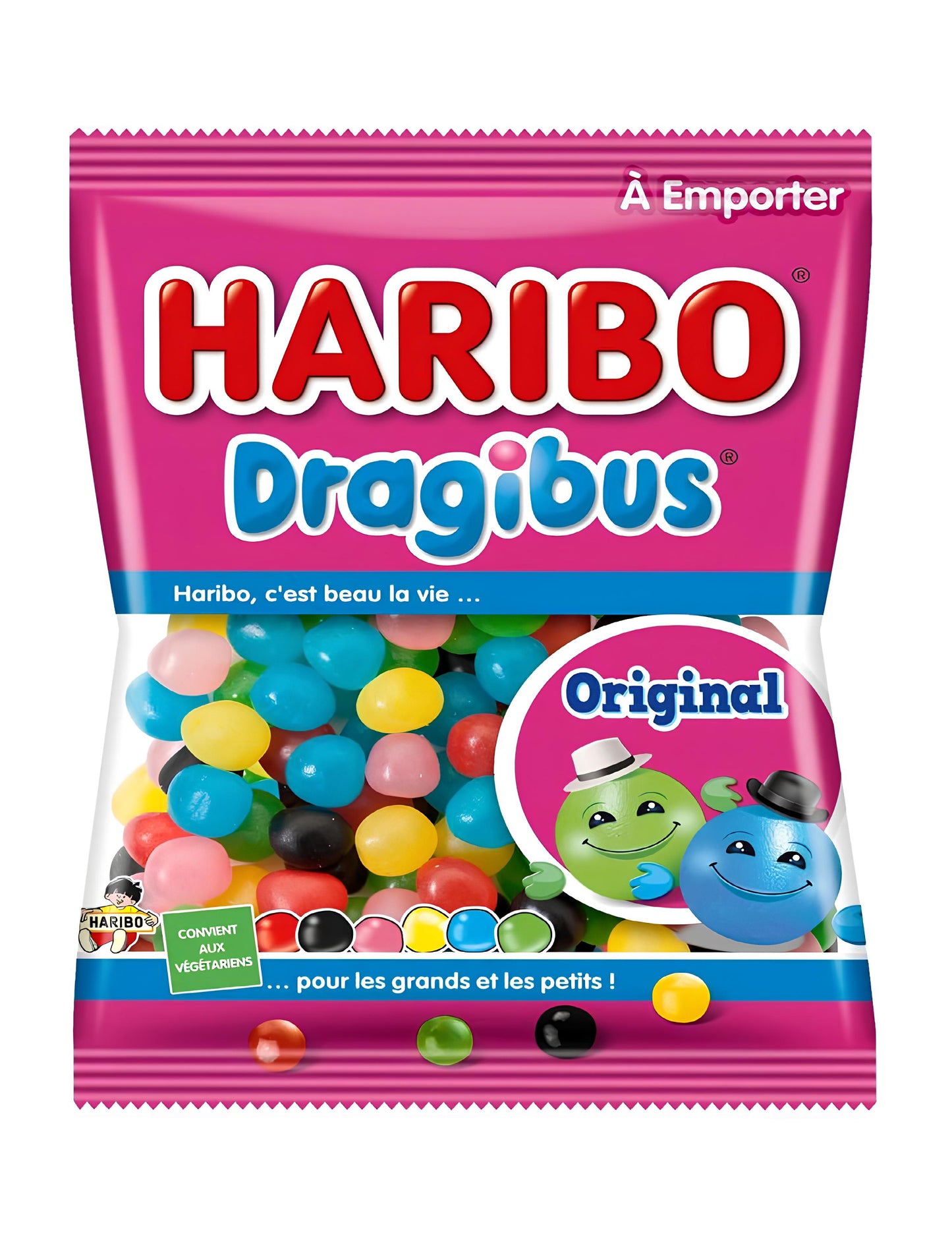 Чанта за бонбони Dragibus Haribo - 120g