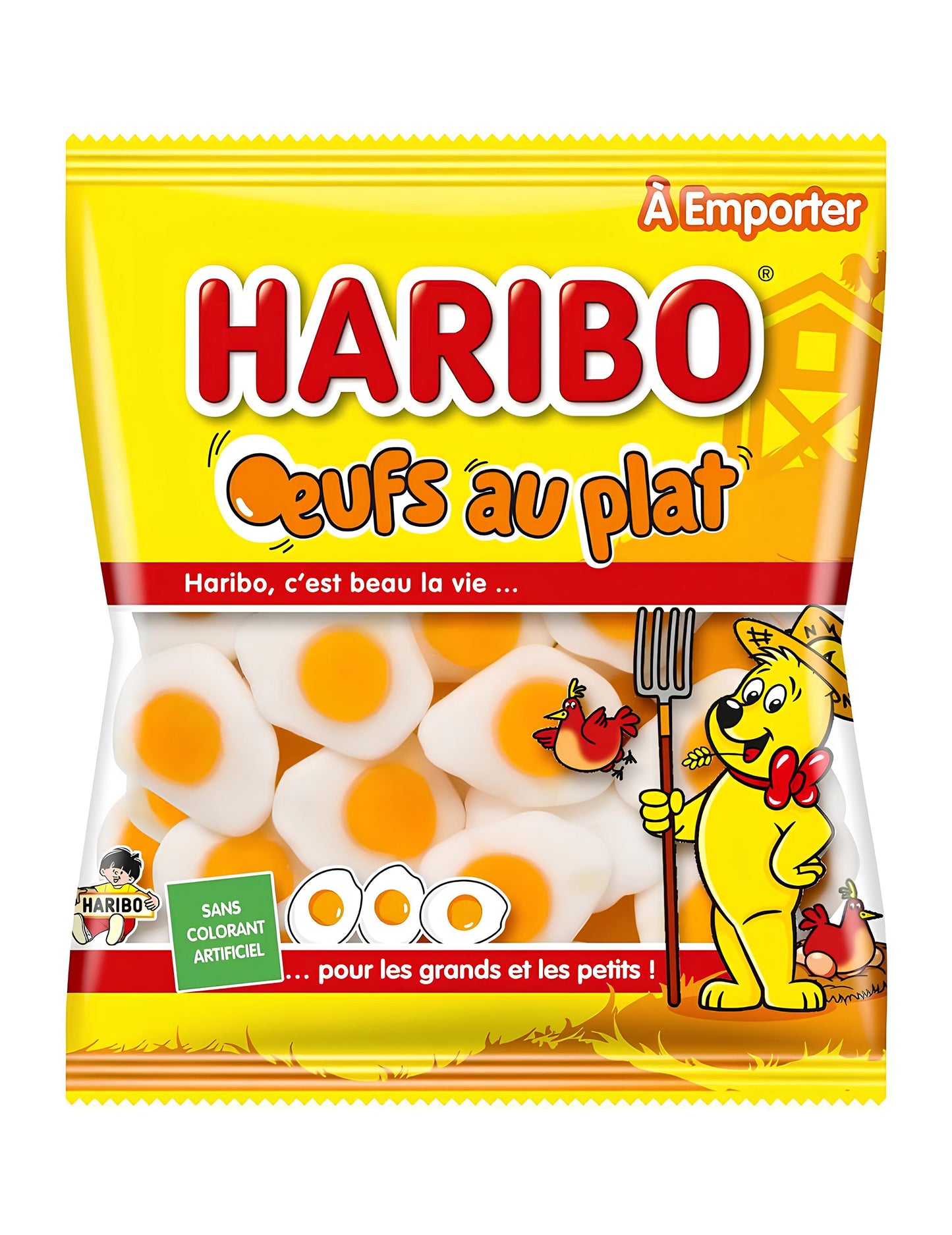 Бонбони Bandy Haribo яйца на ястието