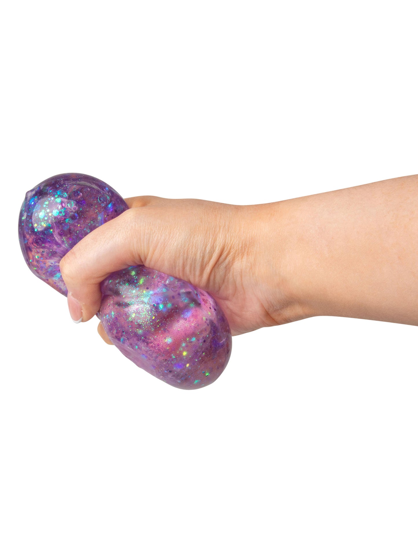 Блестящо кубче против стрес Scrunchems