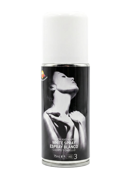Спрей за тяло с бял блясък 75 ml