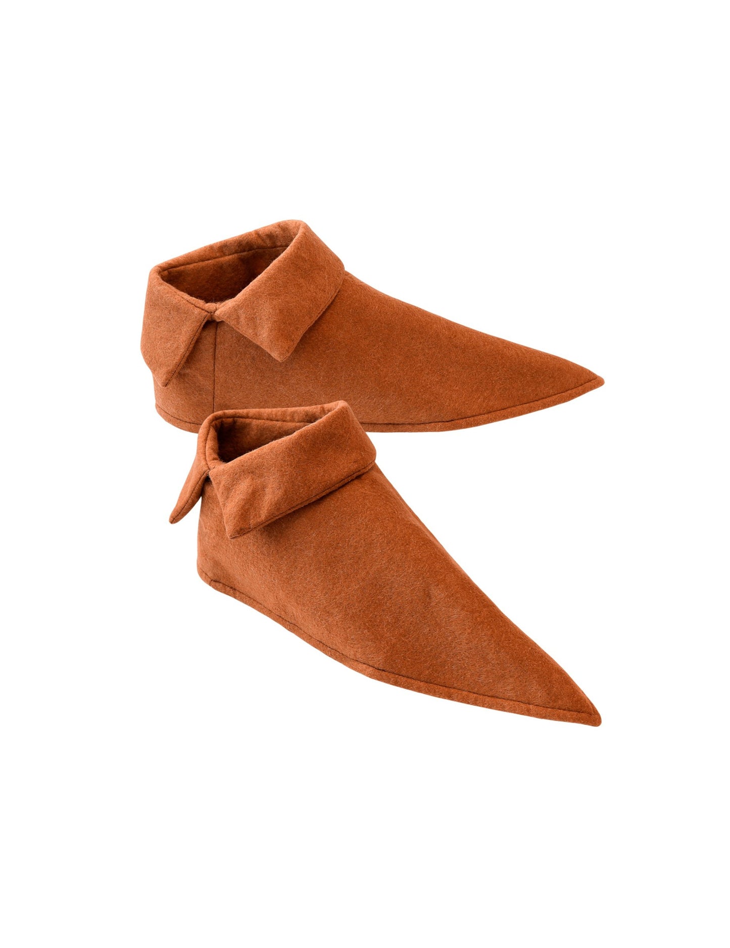Sur-chaussures pour adulte marron pointues à revers