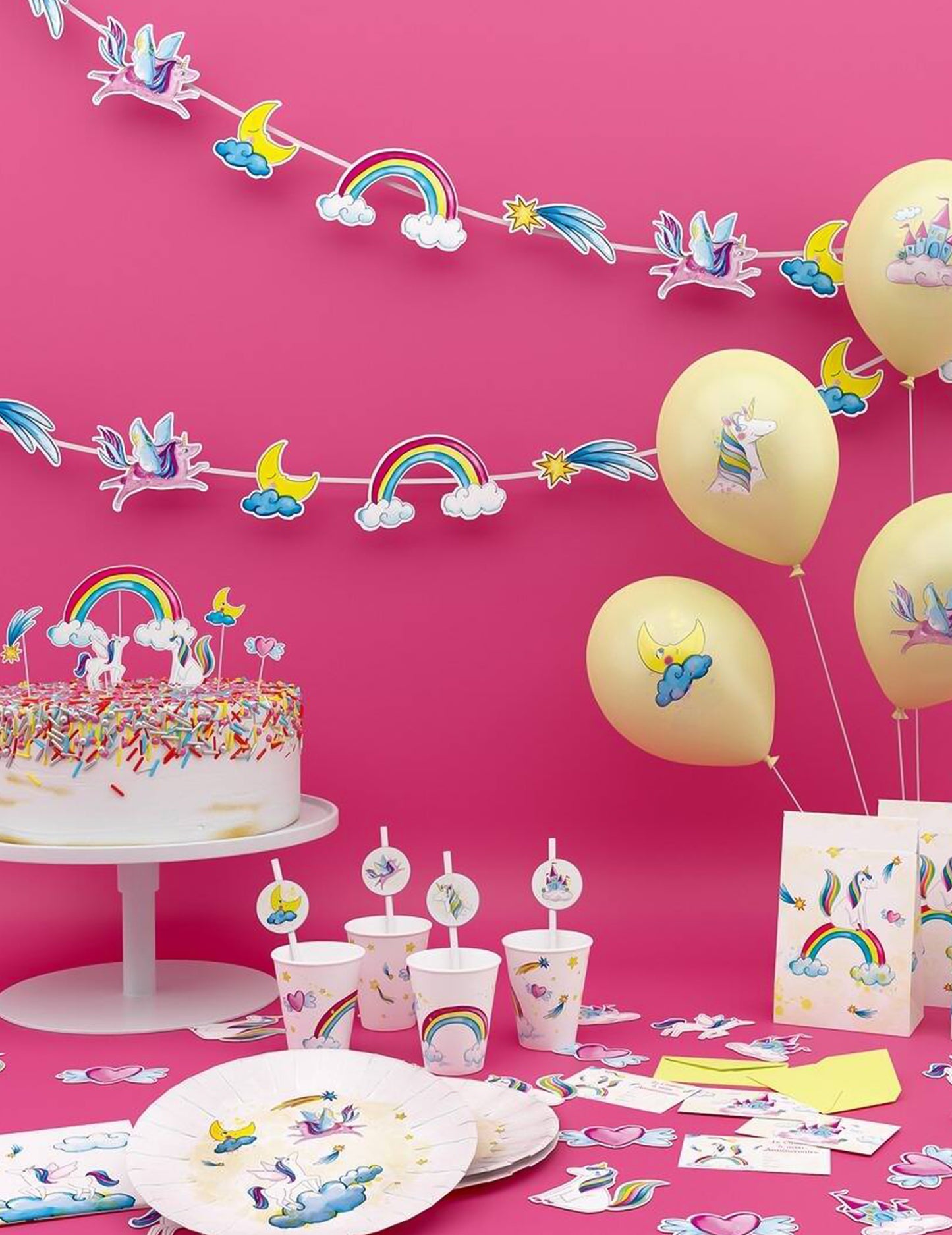 Приказни татуировки на еднорог