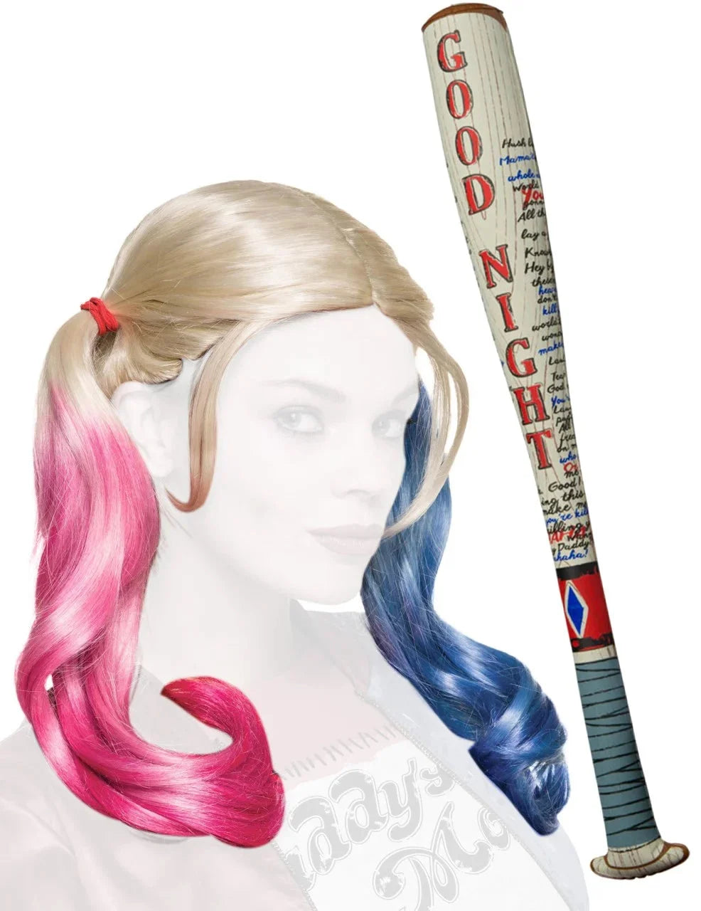 Комплект аксесоари Harley Quinn за жена